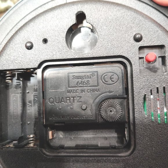 The Original Singing Bird Clock 25th Anniversary Edition Green 8.5" Tested VIDEO - Picture 14 of 17